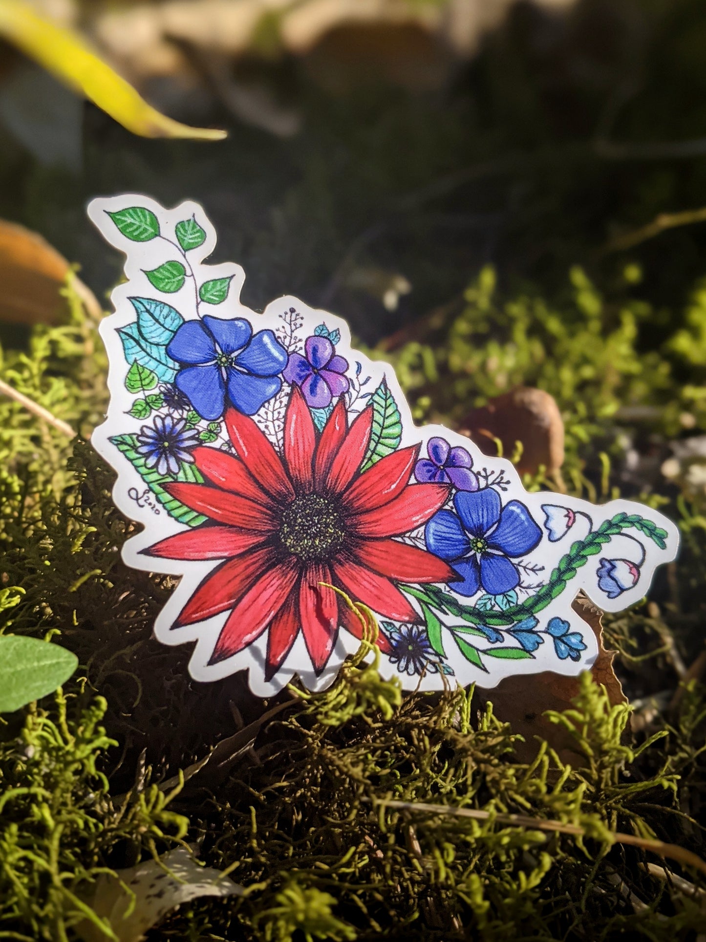 Sticker | Native Plant Bouquet | Canadian Wildflowers