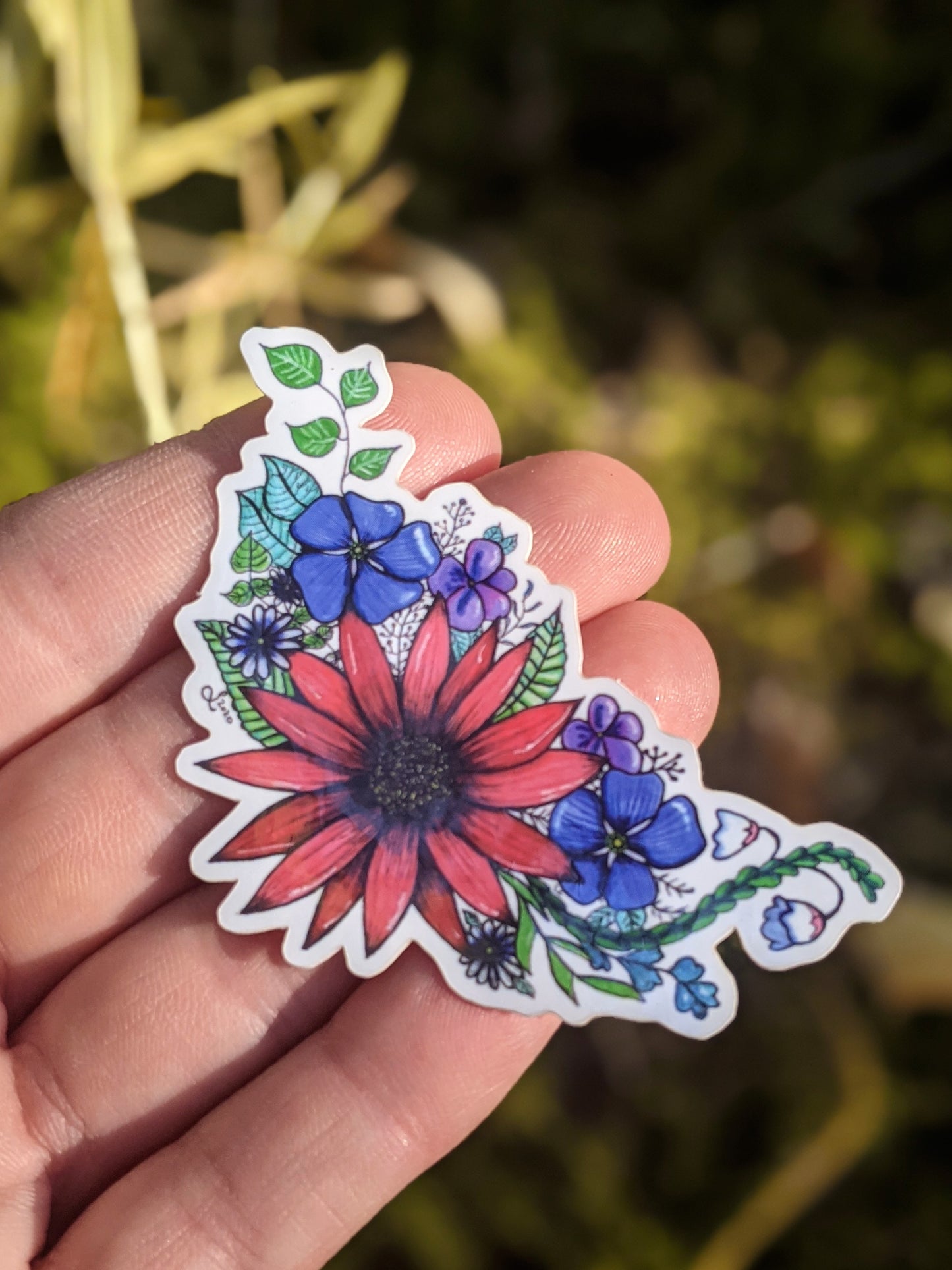 Sticker | Native Plant Bouquet | Canadian Wildflowers