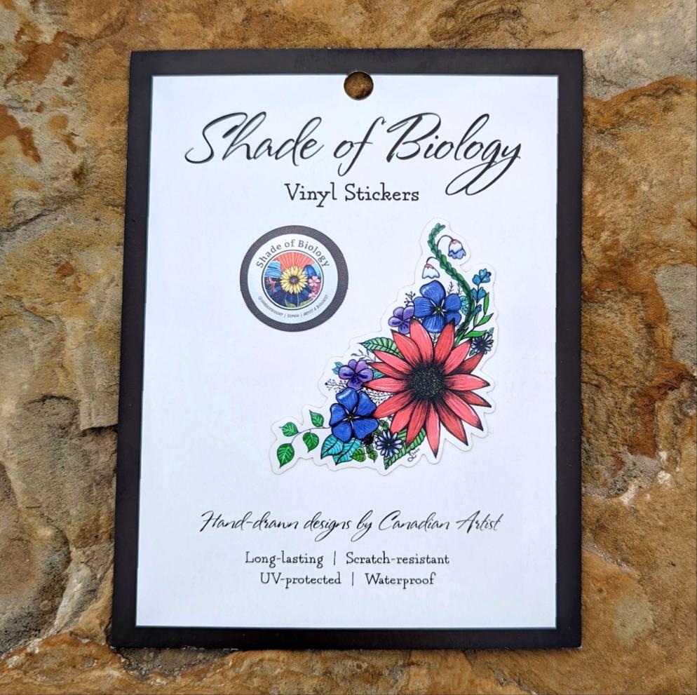Sticker | Native Plant Bouquet | Canadian Wildflowers