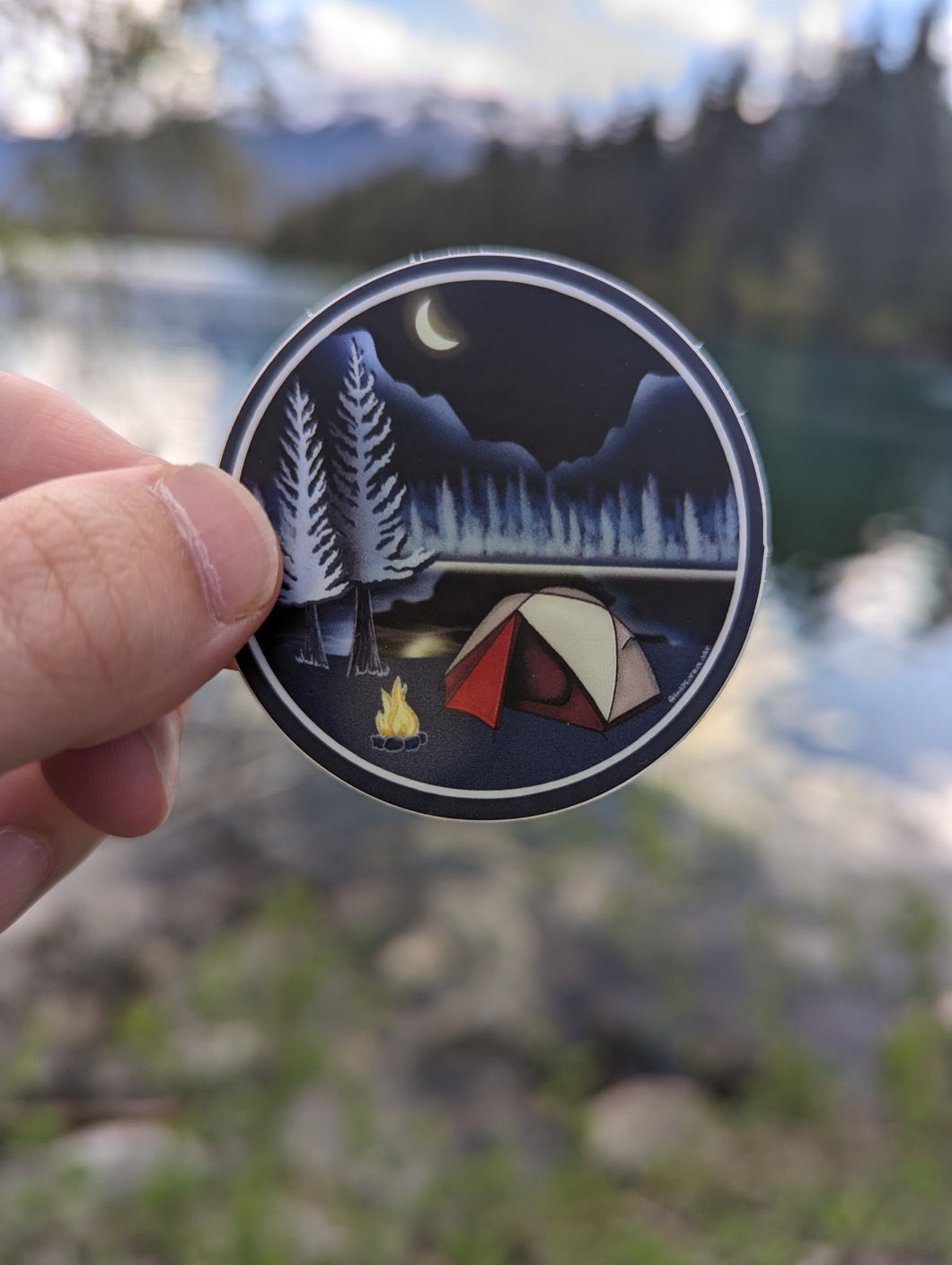 Sticker | Backcountry camping