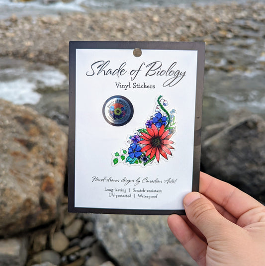 Sticker | Native Plant Bouquet | Canadian Wildflowers